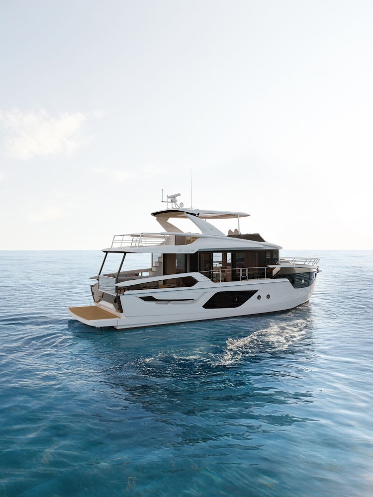 starboard side profile of navetta 58